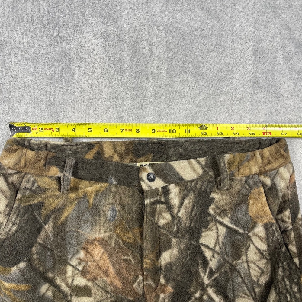 Field & Stream‎ Camouflage Fleece Cargo Pants Mens Size Medium Hunting Outdoor - Picture 6 of 14